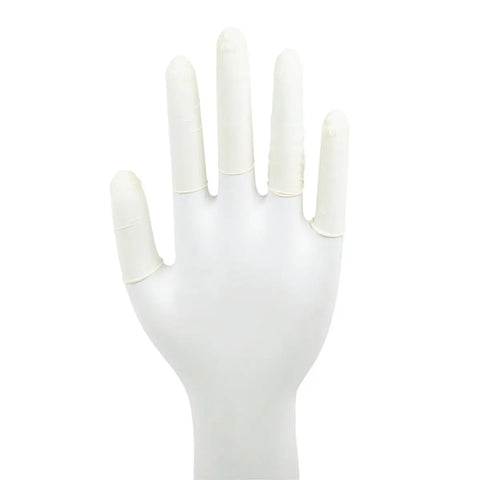 Nitrile Finger Cot Antistatic Powder Free | White freeshipping - Valutek Inc