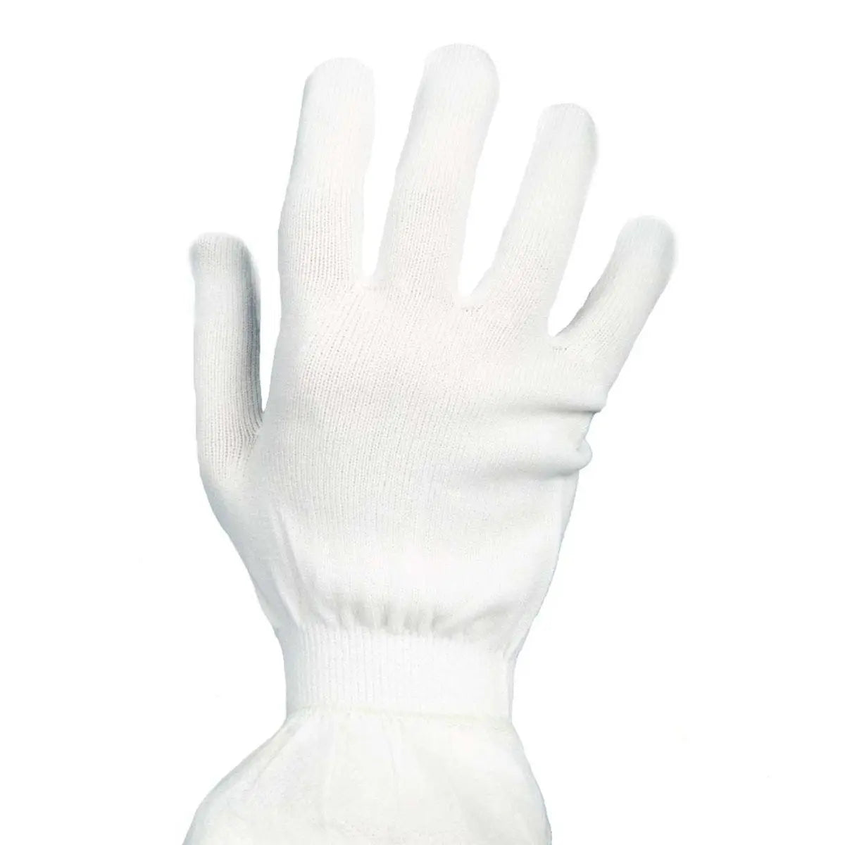 Nylon Glove Liner Full Finger / Fingerless | White– Valutek Inc