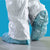 Polypropylene Shoe Cover Blue 40 gsm, 100 ea/Bag  3 Bags/Case freeshipping - Valutek Inc