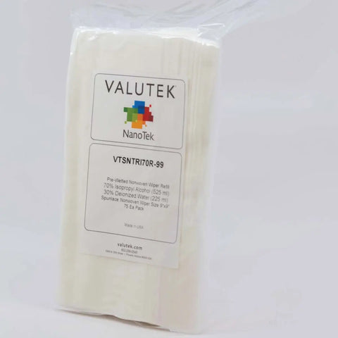 Valutek Prewetted Spunlace Nonwoven Cellulose-Polyester 75 Pail VTSNTRI freeshipping - Valutek Inc