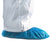 Polyethylene Shoe Cover LG Blue or White 40 gsm | 100 ea/Bag  3 Bags/Case freeshipping - Valutek Inc