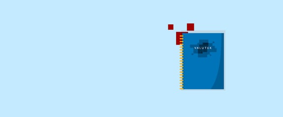 Vector image of Valutek Cleanroom Notebook