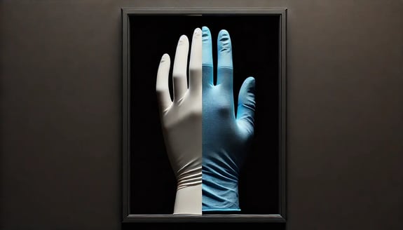 Latex vs Nitrile Gloves