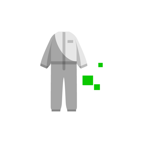 Valutek Product Icon Image: Cleanroom Coverall